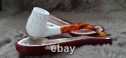 Handmade Block Meerschaum Pipe