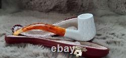 Handmade Block Meerschaum Pipe