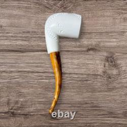Handmade Block Meerschaum Pipe
