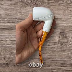 Handmade Block Meerschaum Pipe