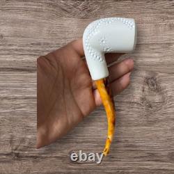 Handmade Block Meerschaum Pipe