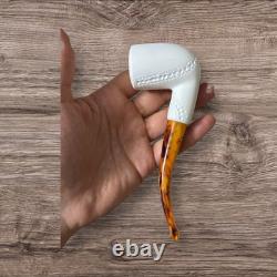 Handmade Block Meerschaum Pipe