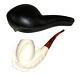 Handmade Eagle Claw & Egg Pipe Block Meerschaum Brand New Never Used