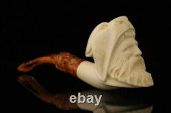 Hercules Block Meerschaum Pipe with fitted case M1468