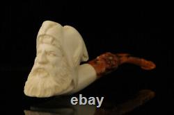 Hercules Block Meerschaum Pipe with fitted case M1468