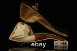 Hercules Block Meerschaum Pipe with fitted case M1468