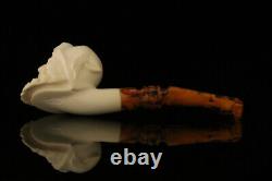 Hercules Block Meerschaum Pipe with fitted case M1468