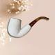 High Quality Handmade Block Meerschaum Rustic Pipe