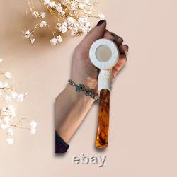 High Quality Handmade Block Meerschaum Rustic Pipe