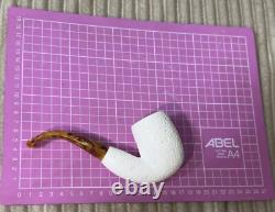 High Quality Handmade Block Meerschaum Rustic Pipe