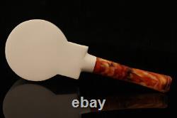 Igloo Block Meerschaum Pipe with custom case 13788