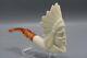 Indian Figure Pipe By Ali Block Meerschaum New Handmade With Case#580