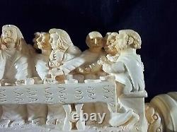 Jesus Unsmoked The Last Supper Artist Ismail Ozel Meerschaum Pipe Detailing