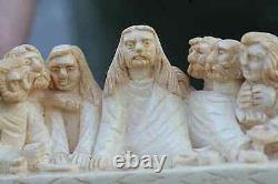 Jesus Unsmoked The Last Supper Artist Ismail Ozel Meerschaum Pipe Detailing