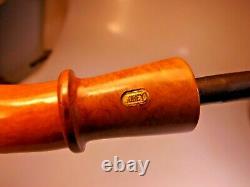 Jobey Calabash Gourd Sherlock Style Gourd Block Meerschaum Bowl Ebonite Rbr Stem