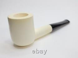 Jumbo MBSD Meerschaum Masters Sadik Yanik Pot Block Meerschaum Tobacco Pipe, 9mm