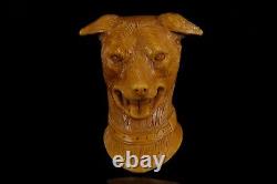 KENAN Dog Figure PIPE new-block Meerschaum Handmade W Case#726