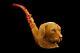 Kenan Dog Figure Pipe New-block Meerschaum Handmade W Custom Fitted Case#964