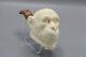 Kenan Planet Of Apes Pipe Block Meerschaum-new Handmade From Turkey W Case#1542