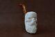 Kenan Large Size Skull Pipe W Beard Block Meerschaum-handmade New W Case#19