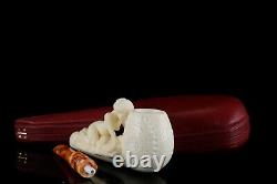 Kenan Nude Nude Lady Pipe block Meerschaum Handmade New W Case#42