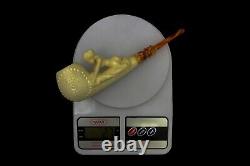 Kenan Nude Nude Lady Pipe block Meerschaum Handmade New W Case#42