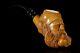 Kenan Small Size Dunhill Head Pipe-block Meerschaum-new-handcarved- W Case#1380