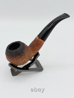 Kiko Block Meerschaum 139 Bent Apple Tanzanian Estate Pipe