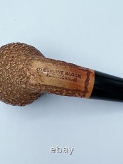 Kiko Block Meerschaum 139 Bent Apple Tanzanian Estate Pipe