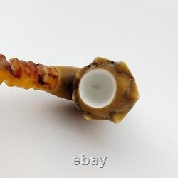 King Meerschaum Pipe, With Case, Block Meerschaum Pipe, Unique Meerschaum Pipes