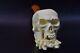 L Size Skull Pipe W Skeleton Hand Sadik Yanik Block Meerschaum-new W Case#1155