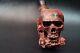L Size Skull Pipe W Skeleton Hand Sadik Yanik Block Meerschaum-new W Case#1261