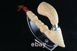 Large Bavarian Style Meerschaum Pipe, The Best Block Meerschaum, Unsmoked Pipe