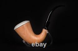 Large Calabash Meerschaum Pipe, Unsmoked Pipe, The Best Block Meerschaum