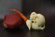 Large Claw Pipe By Ali New Block Meerschaum Handmade W Case-stand#1194