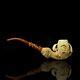 Large Size Eagle Claw Pipe By Kenan Handmade New Block Meerschaum W Case#790