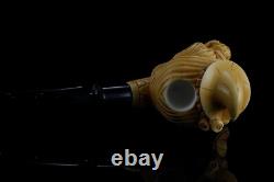 Large Size WIZARD Figure Pipe By Altay New Block Meerschaum Handmade W Case1499