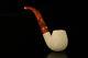 Lattice Block Meerschaum Pipe With Fitted Case M1330