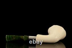 Lattice Dublin Pipe By Tekin-new-block Meerschaum Handmade W Case#1367