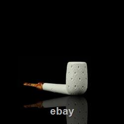 Lattice Lovat Pipe BLOCK MEERSCHAUM-NEW-HANDCARVED Case#1652 W Tamper