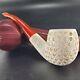 Lattice Bent Meerschaum Pipe Handcarved Block Meerschaum By Cpw #137144