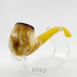Lee Van Cleef Block Meerschaum Pipe, Unique Meerschaum Pipes, With Case