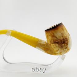 Lee Van Cleef Block Meerschaum Pipe, Unique Meerschaum Pipes, With Case