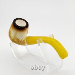Lee Van Cleef Block Meerschaum Pipe, Unique Meerschaum Pipes, With Case