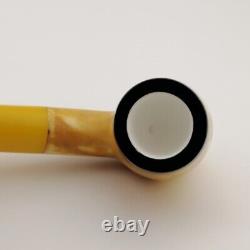 Lee Van Cleef Block Meerschaum Pipe, Unique Meerschaum Pipes, With Case