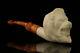 Lion Block Meerschaum Pipe With Fitted Case M1543