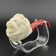 Lion Meerschaum Pipe, With Case, Block Meerschaum Pipe, Unique Meerschaum Pipes