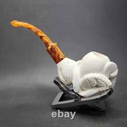 MBSD Meerschaum Claw Block Meerschaum Pipe, New