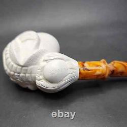 MBSD Meerschaum Claw Block Meerschaum Pipe, New