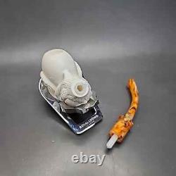 MBSD Meerschaum Claw Block Meerschaum Pipe, New